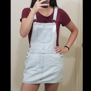 Denim Overall w/ Skirt